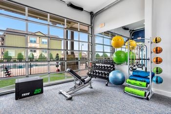 Cardio and strength training fitness center